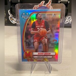 Derik Queen silver 1st bowman card